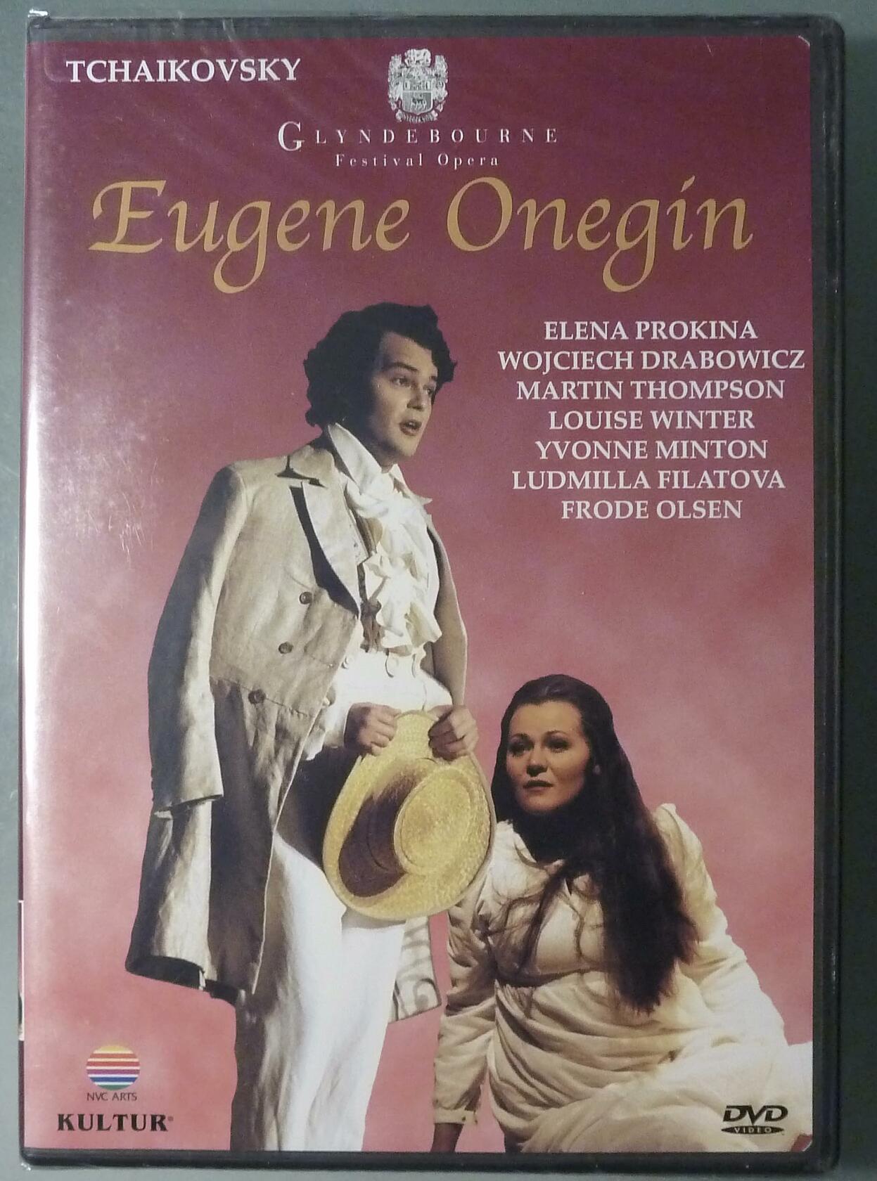 Tchaikovsky - Eugene Onegin / Prokina, Drabowicz, Thompson, Winter, Minton, Olsen, Davis, Glyndebourne Opera [DVD] - Very Good