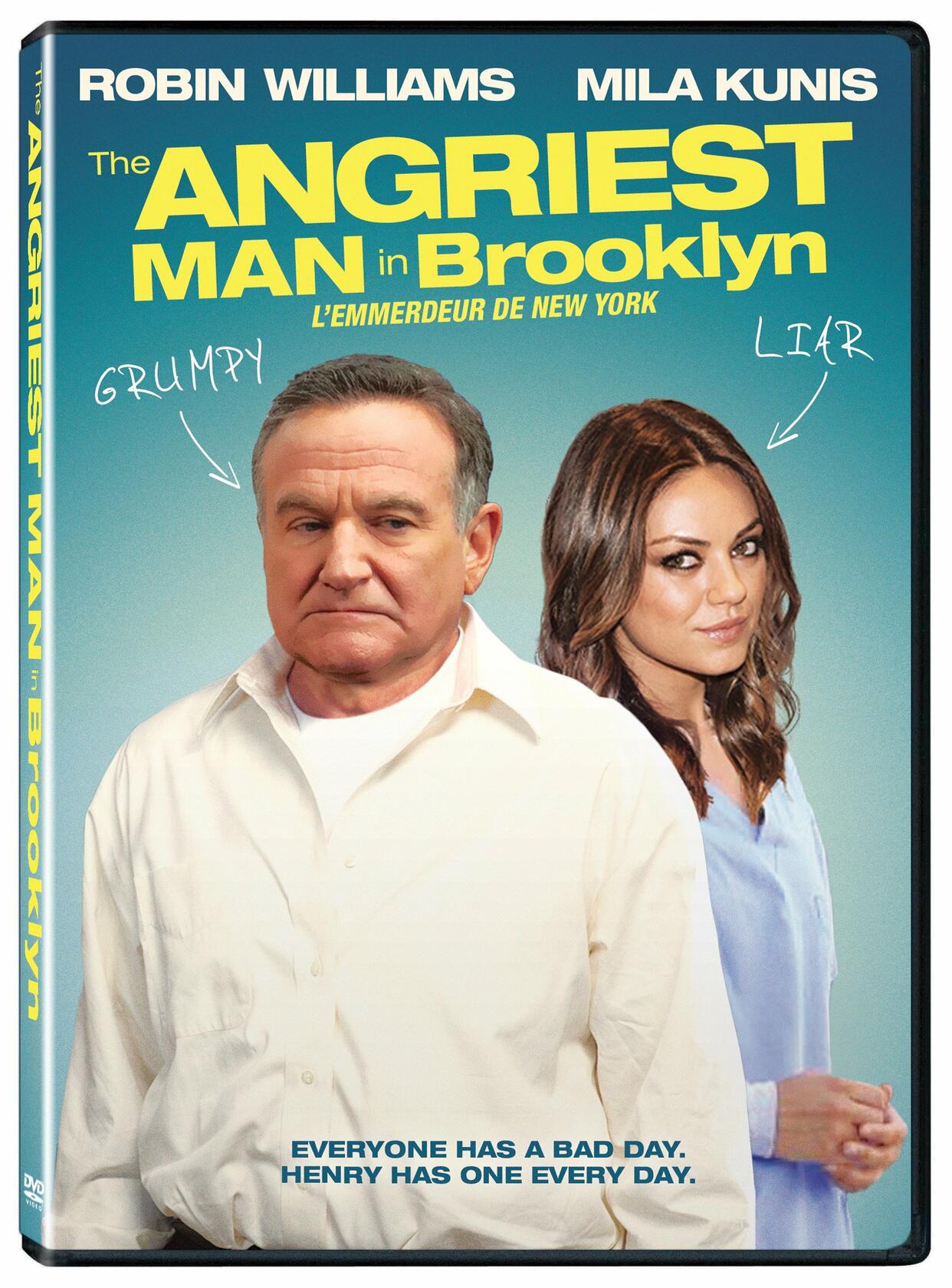 The Angriest Man in Brooklyn (Bilingual) [DVD] - Very Good