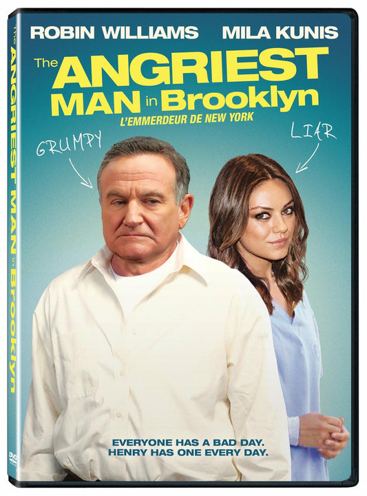 The Angriest Man in Brooklyn (Bilingual) [DVD] - Very Good
