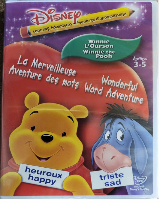 Winnie the Pooh: Wonderful Words (Version française) - Very Good