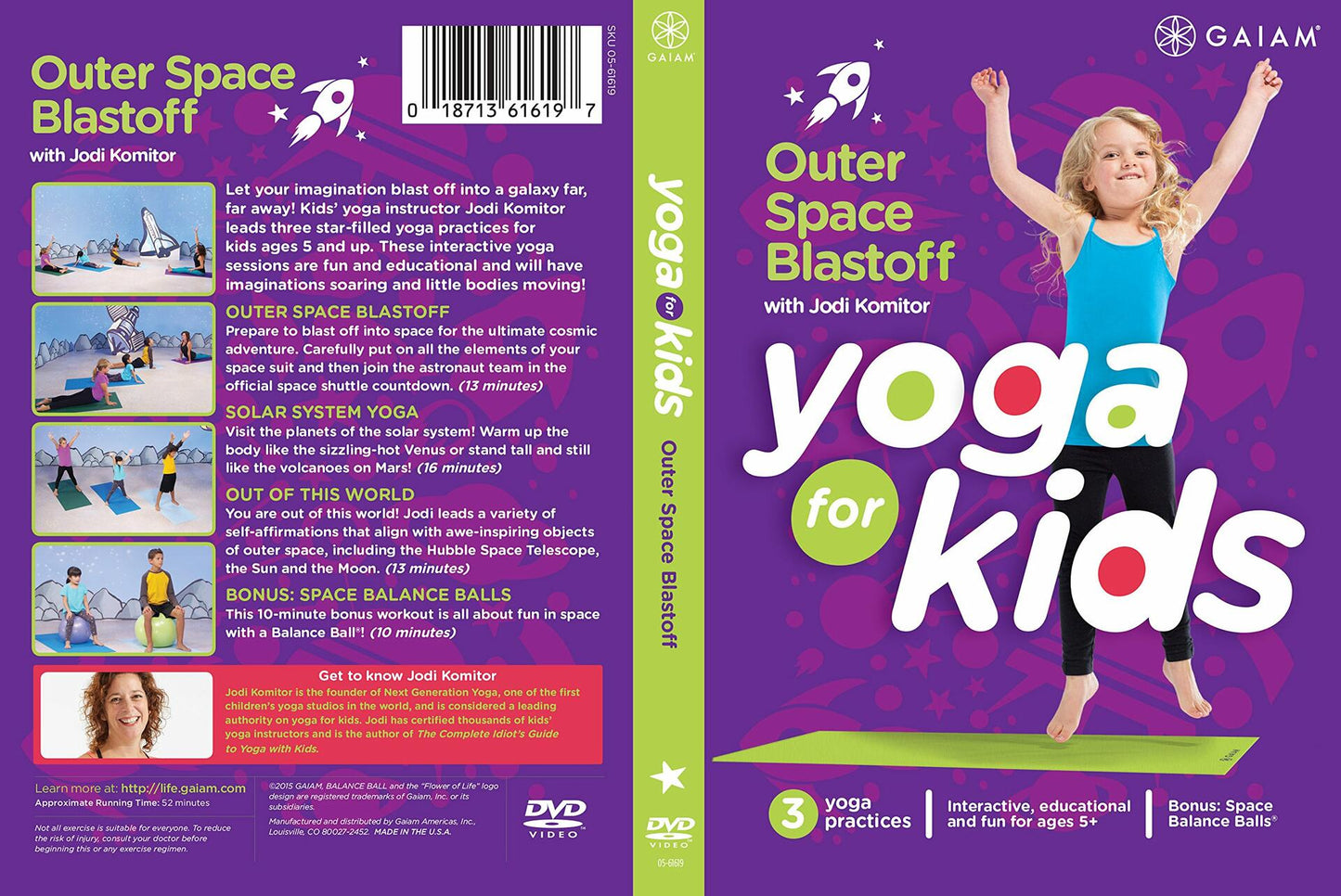 Yoga Kids:outer Space Blastoff [DVD] - Very Good