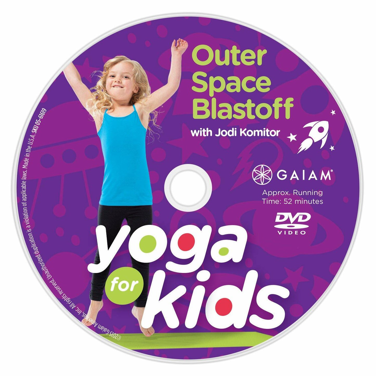 Yoga Kids:outer Space Blastoff [DVD] - Very Good