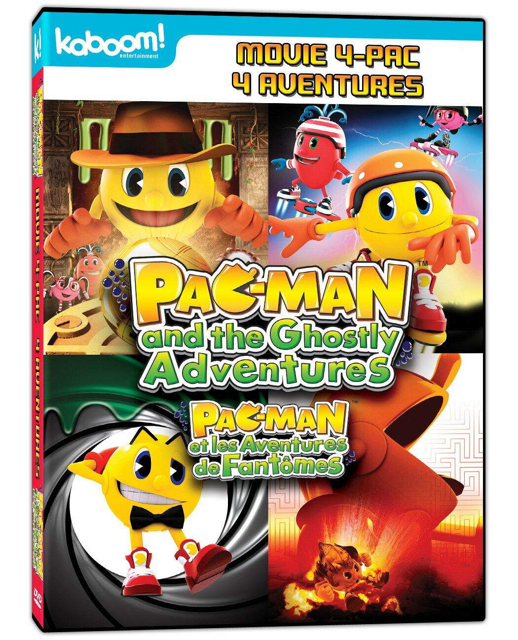 Pac-Man and the Ghostly Adventures – Movie 4-PAC / PAC-MAN et les aventures de fantômes – 4 aventures (Bilingual) - Acceptable