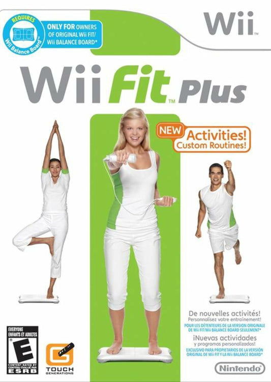 Wii Fit Plus (Balance Board Not Included) [video game] - Very Good