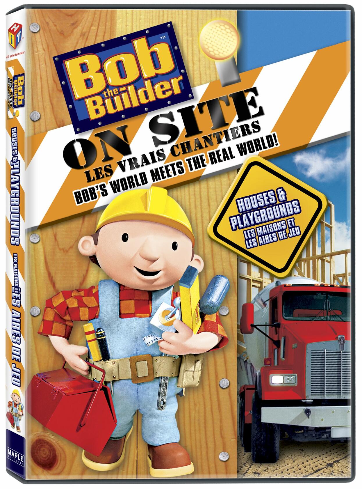Bob the Builder: On Site - Houses and Playgrounds (Bilingue) [DVD] - Very Good