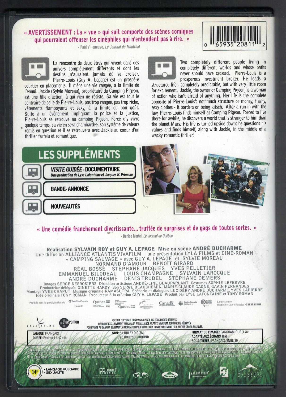 Camping Sauvage [DVD] - Good