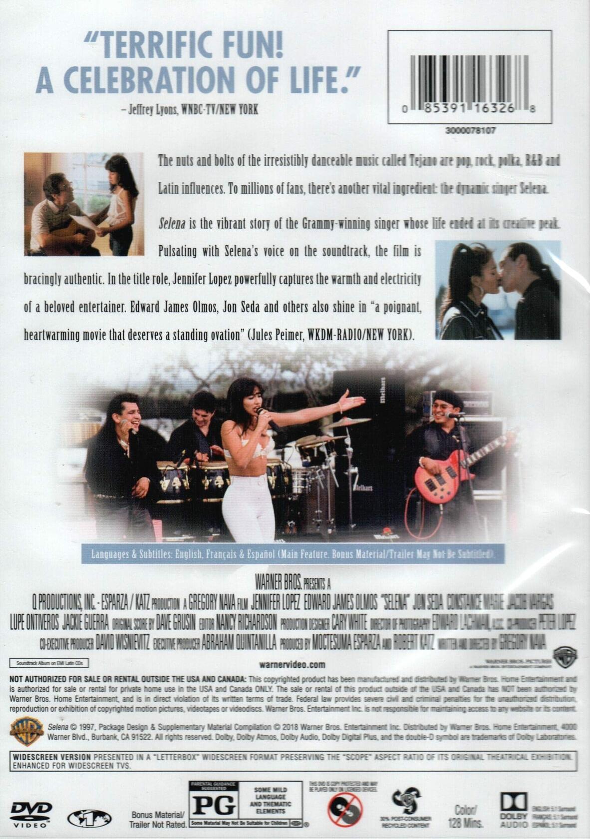 Selena [DVD] - Very Good