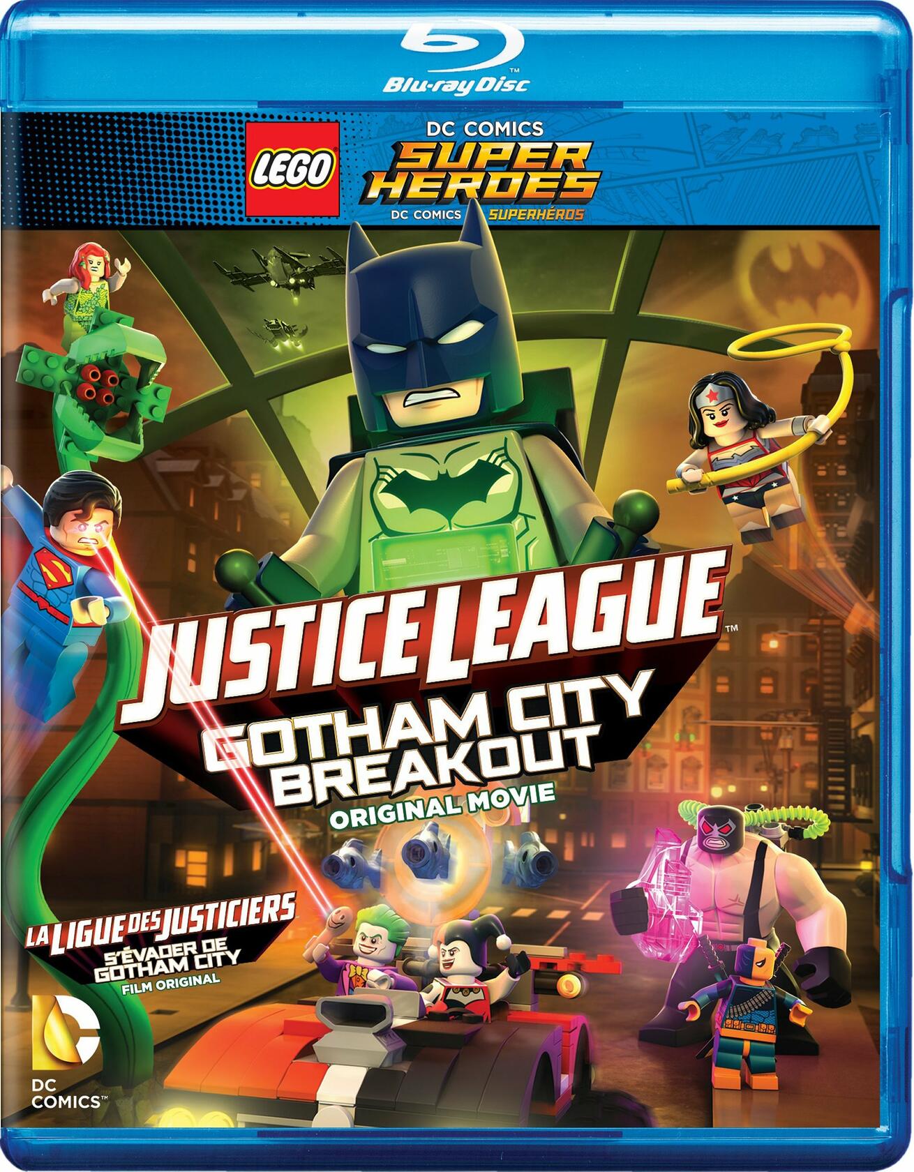 LEGO DC Comics Super Heroes: Justice League: Gotham City Breakout [Blu-ray] [Blu-ray] - Good