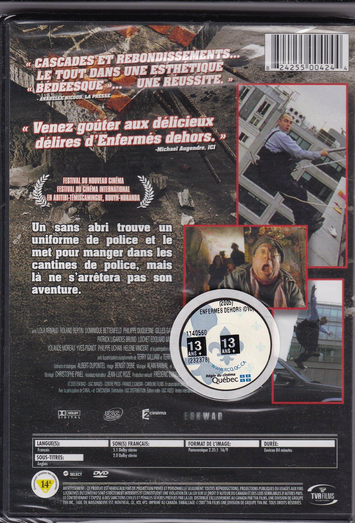 Enferme Dhors: Locked Out (Version française) [Import] - Very Good