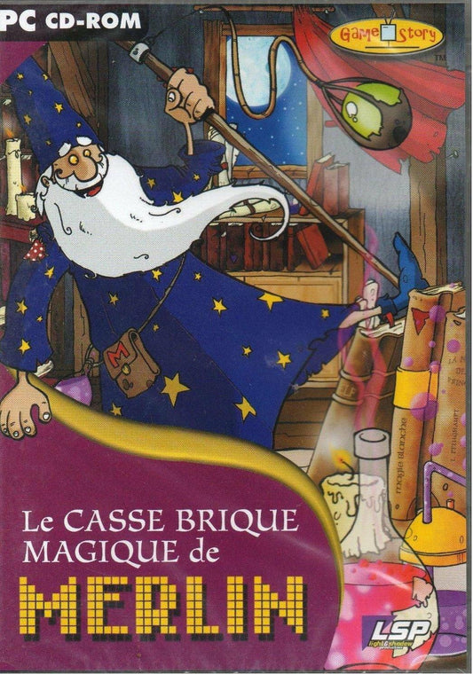 Merlin's Magic Brick Breaker - windows: xp /2000/me/98 [video game] - Very Good