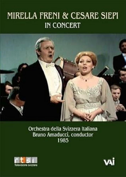 Mirella Freni & Cesare Siepi in Concert (Sous-titres français) [Import] - Very Good