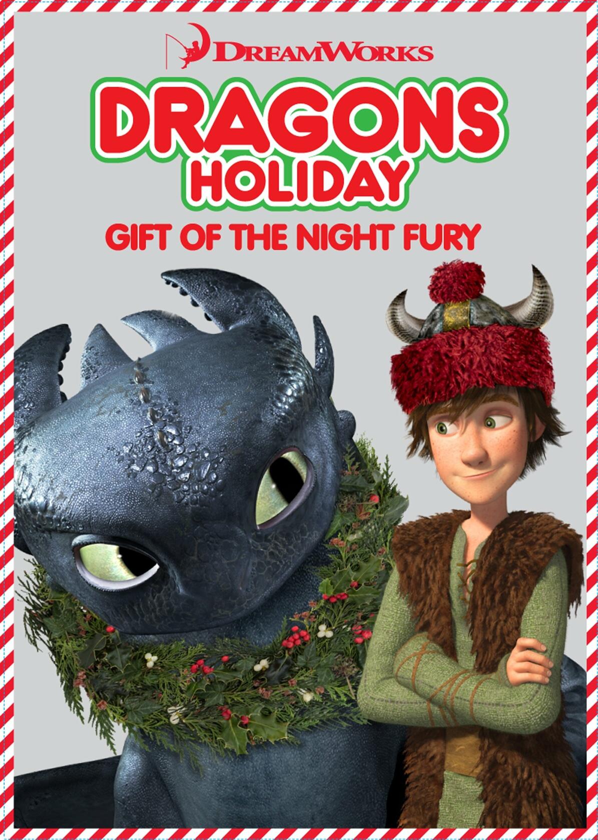 Dragons Holiday: Gift of the Night Fury [DVD] - Very Good