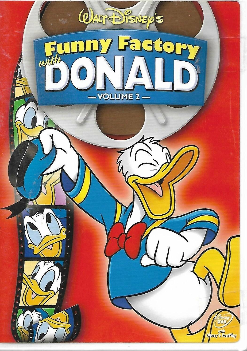 Walt Disney's Funny Factory With Donald, Vol. 2 [DVD] - Very Good