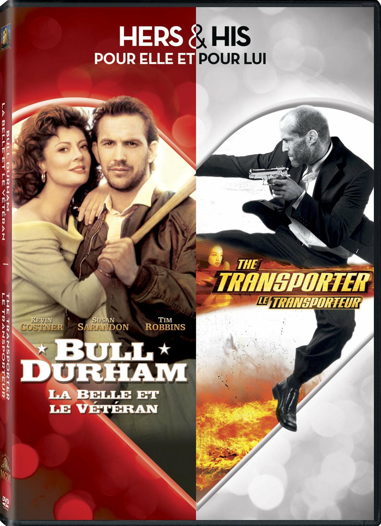 BULL DURHAM/THE TRANSPORTER [DVD] - Very Good