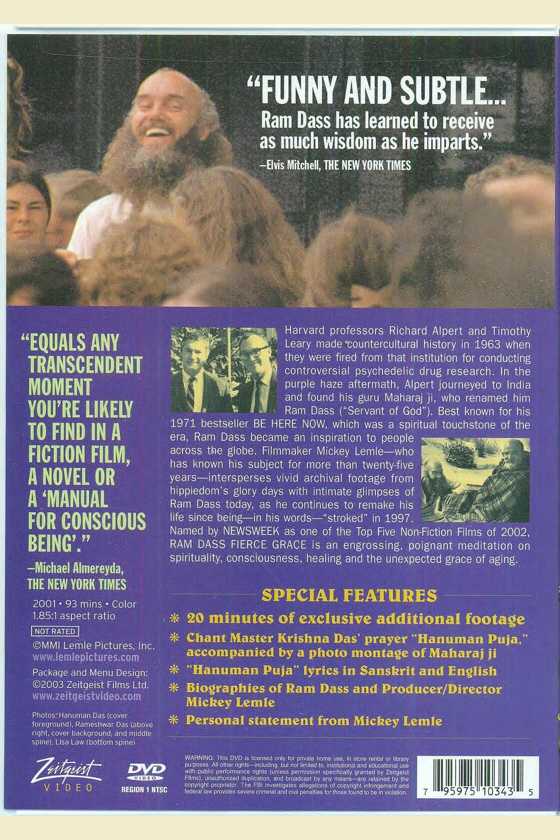 Ram Dass [DVD] - Very Good