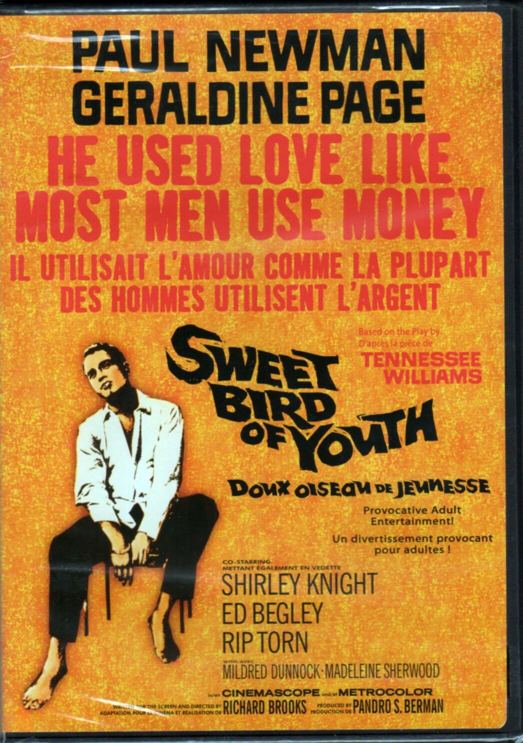 Sweet Bird of Youth (Doux oiseaux de jeunesse) [DVD] - Very Good