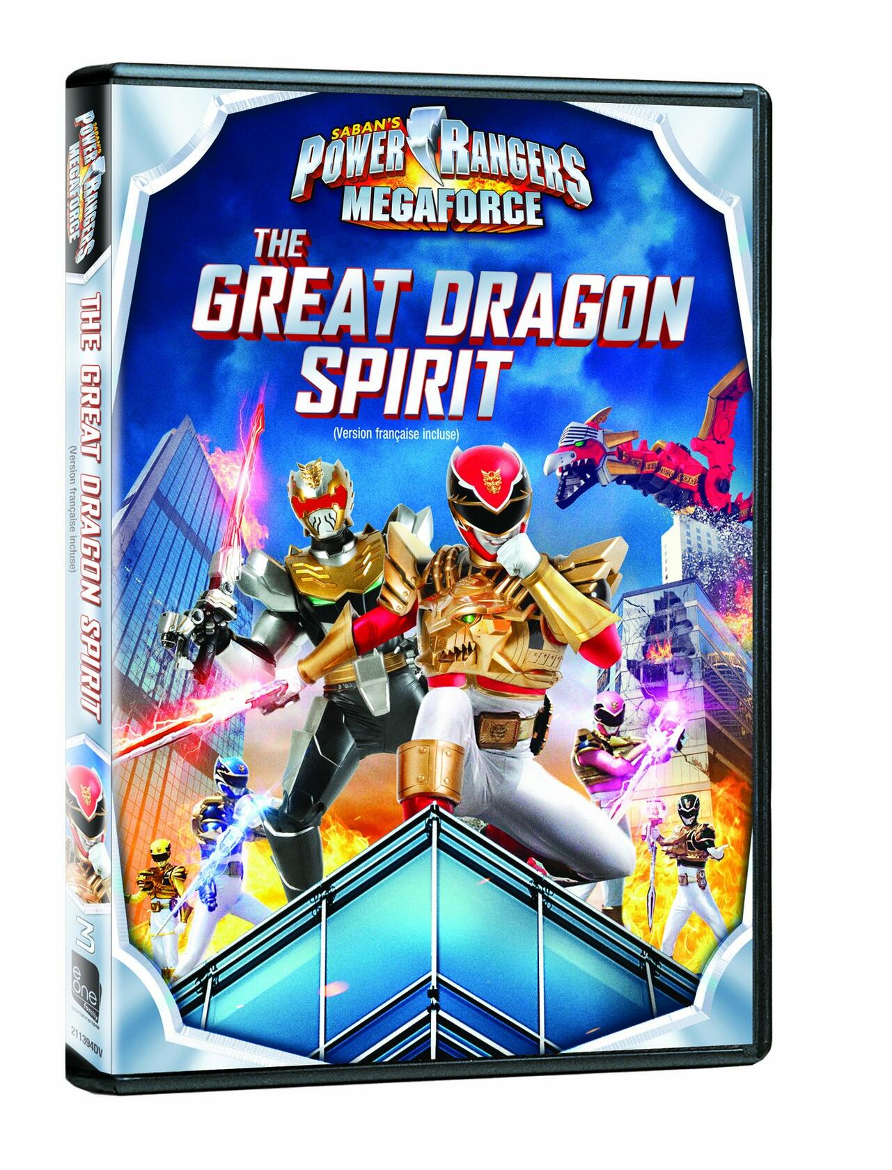 Power Rangers Megaforce Volume 3: The Great Dragon Spirit (Bilingual) [DVD] - Very Good