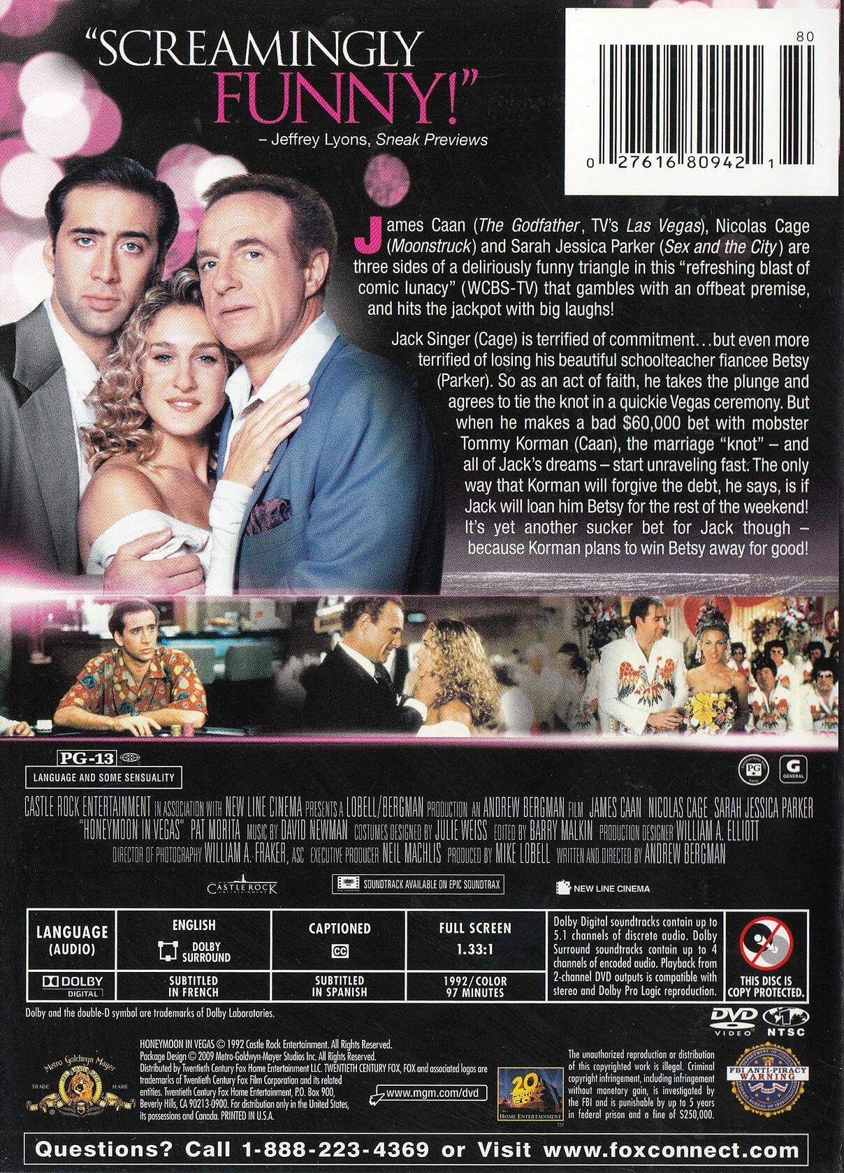 Honeymoon in Vegas (Full Screen) (Sous-titres français) - Very Good