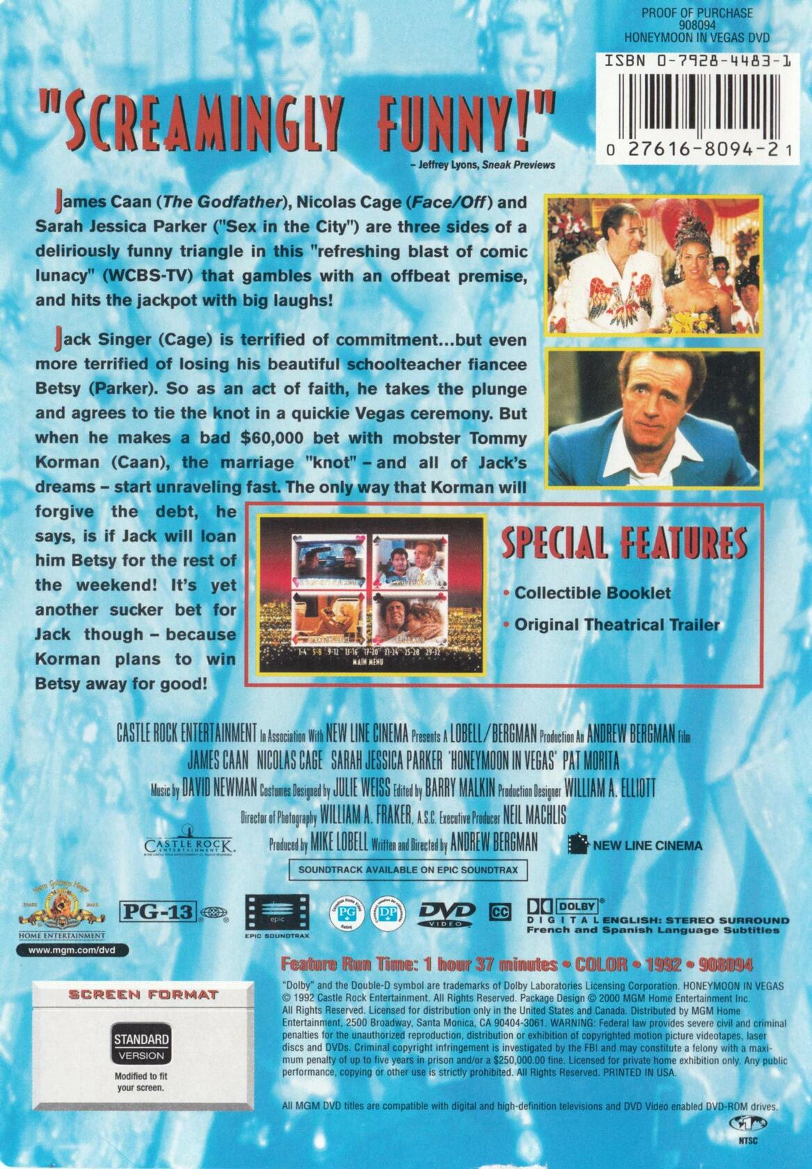 Honeymoon in Vegas (Full Screen) (Sous-titres français) - Very Good