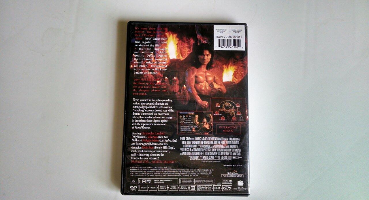 Mortal Kombat (DVD) [DVD] - Very Good