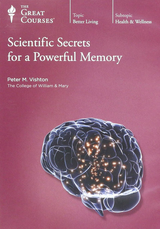 Scientific Secrets for a Powerful Memory (Great Courses, No. 1965) [Unknown Binding]