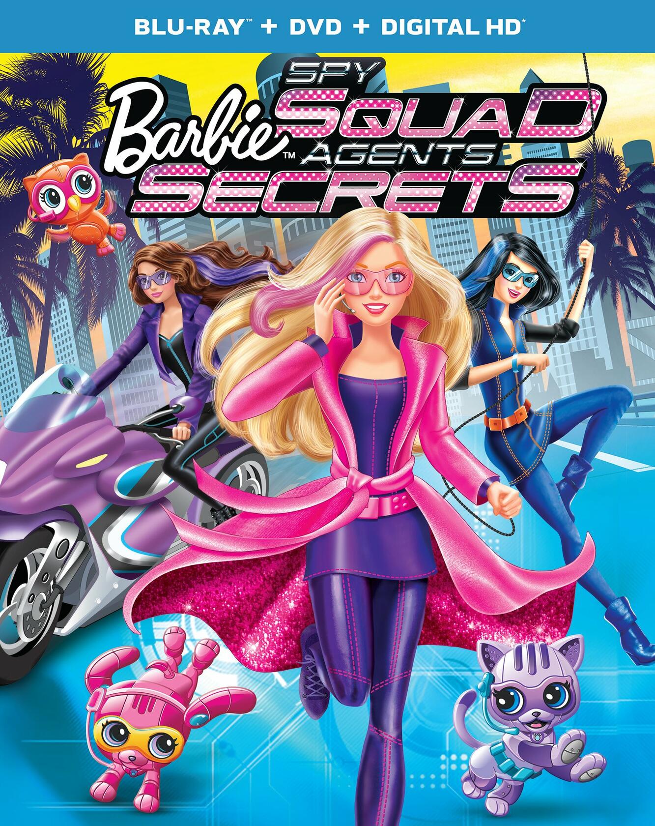 Barbie: Spy Squad [Blu-ray + DVD + Digital Copy + UV] (Bilingual) [Blu-ray] - Very Good
