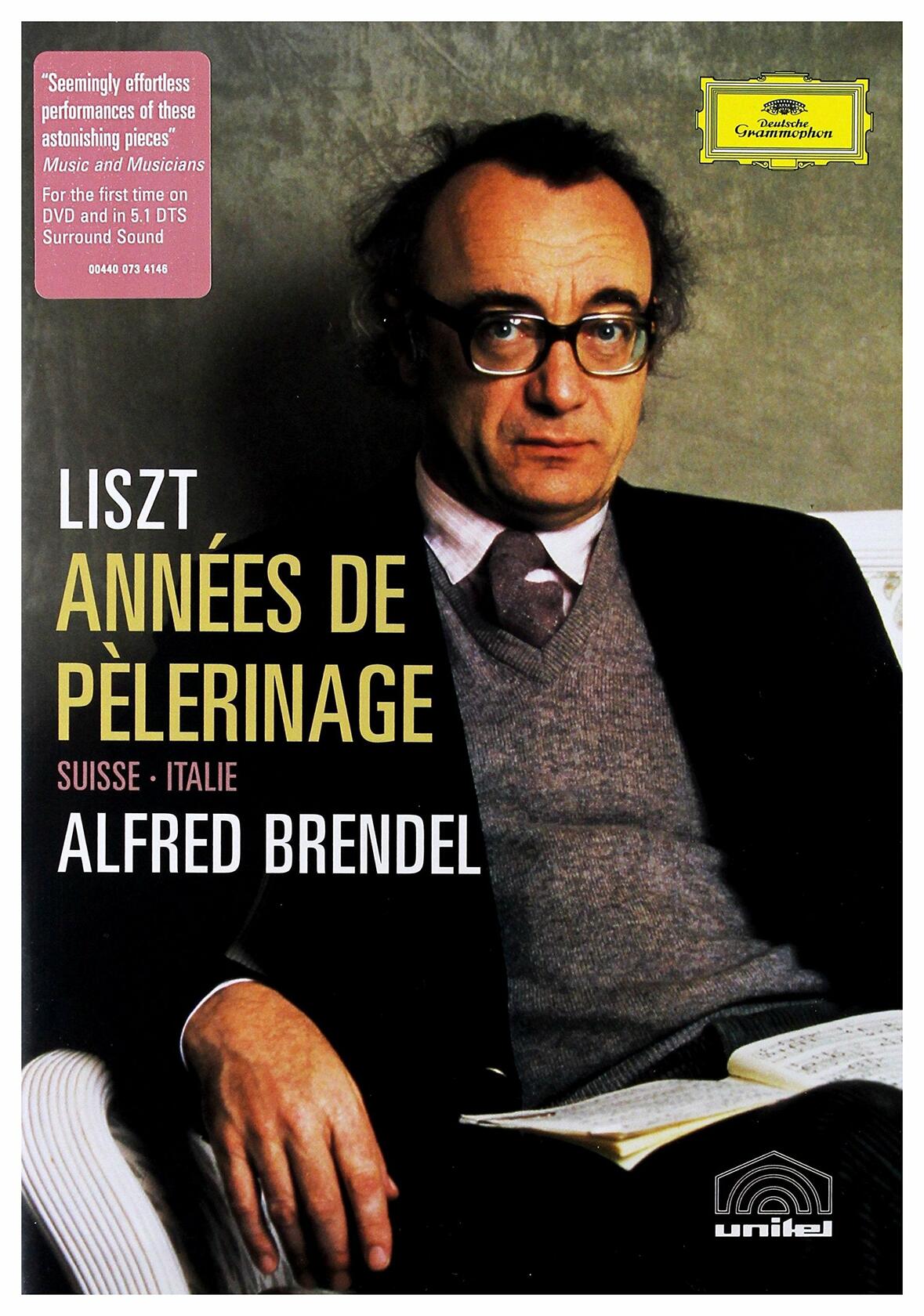 ALFRED BRENDEL - ANNEES DE PLERINAGE - SUISS, ITALIE [DVD] - Very Good