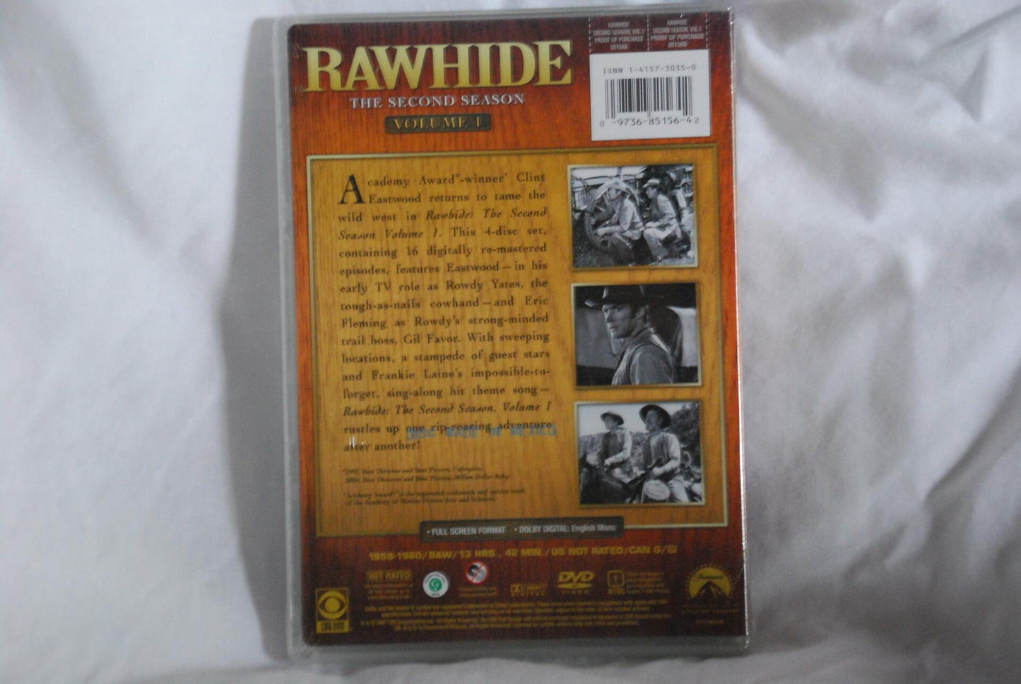 Rawhide: The Second Season, Vol. 1 (Bilingual) [DVD] - Very Good