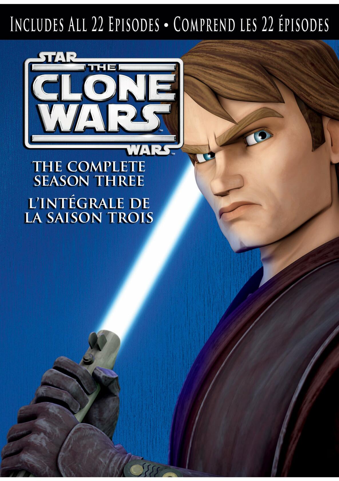 Star Wars: The Clone Wars Complete Season Three (Bilingual) [DVD] - Very Good