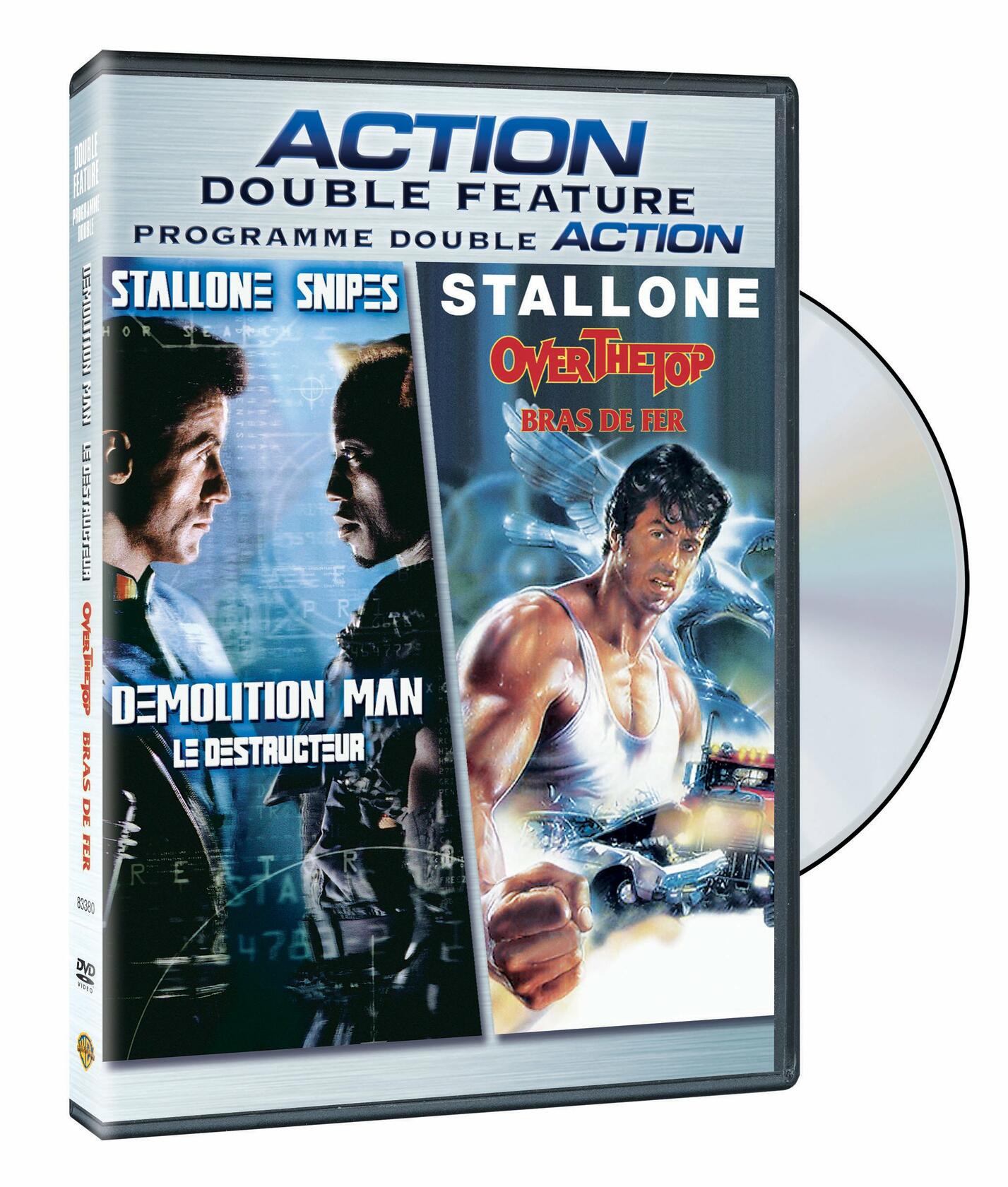 Demolition Man / Over the Top // Le destructeur / Bras de fer (Bilingual Double Feature / Programme Double) [DVD] - Very Good