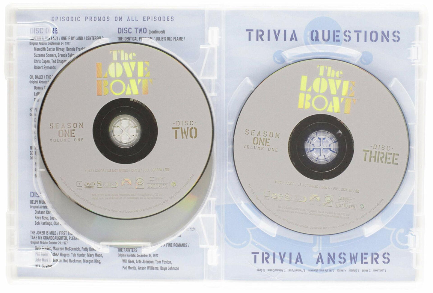 The Love Boat: Vol. 1, Season 1 [DVD] - Very Good