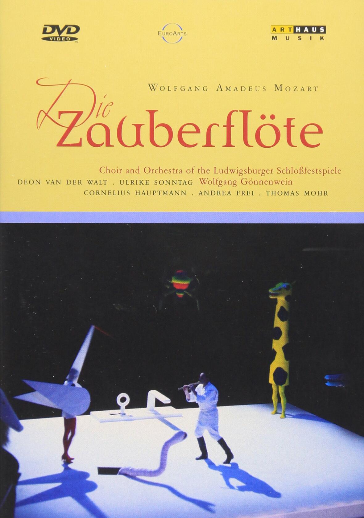 Mozart: Die Zauberflote (Bilingual) [Import] [DVD] Deon van der Walt - Very Good