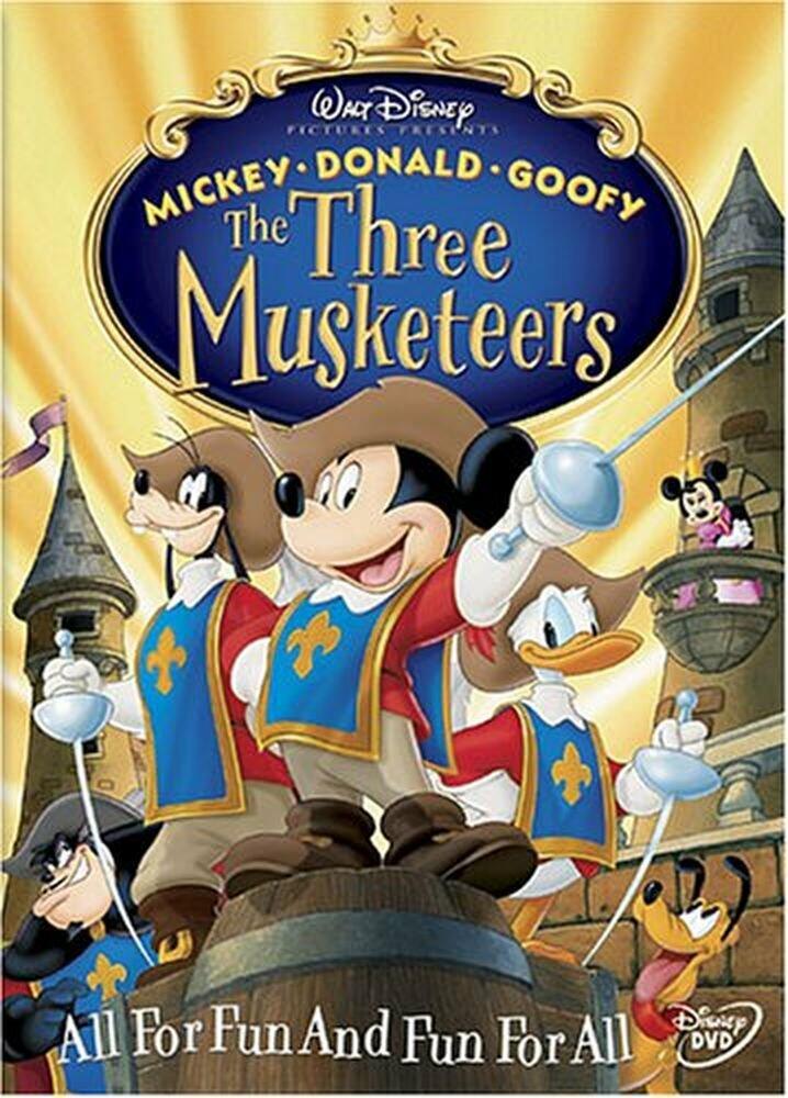 The Three Musketeers (Walt Disney) (Bilingual) [DVD] - Very Good