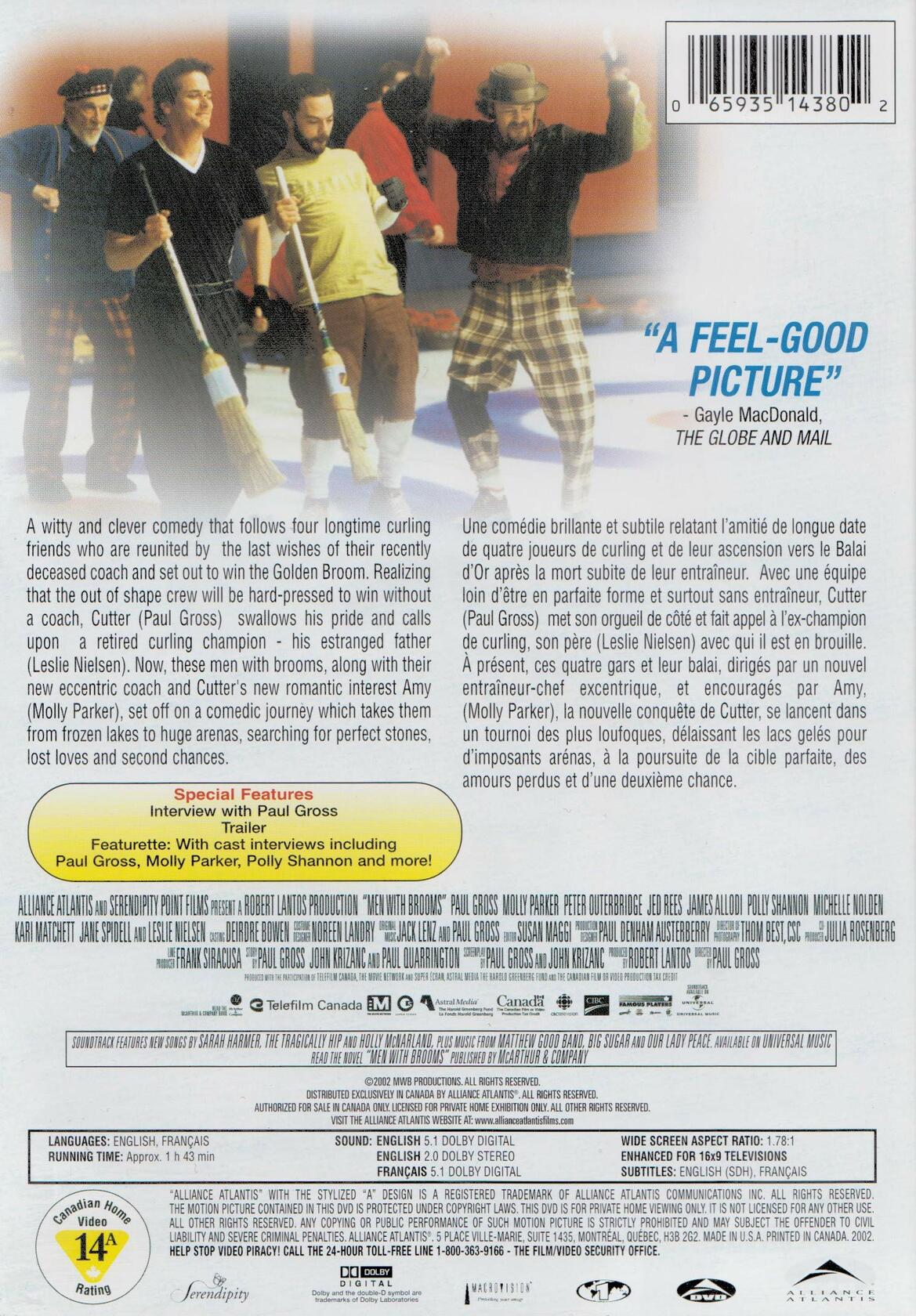 Men With Brooms [DVD] - Good