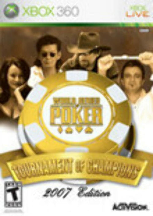 World Series of Poker Tournament of Champions 2007 Edition - Xbox 360 [video game] - Very Good