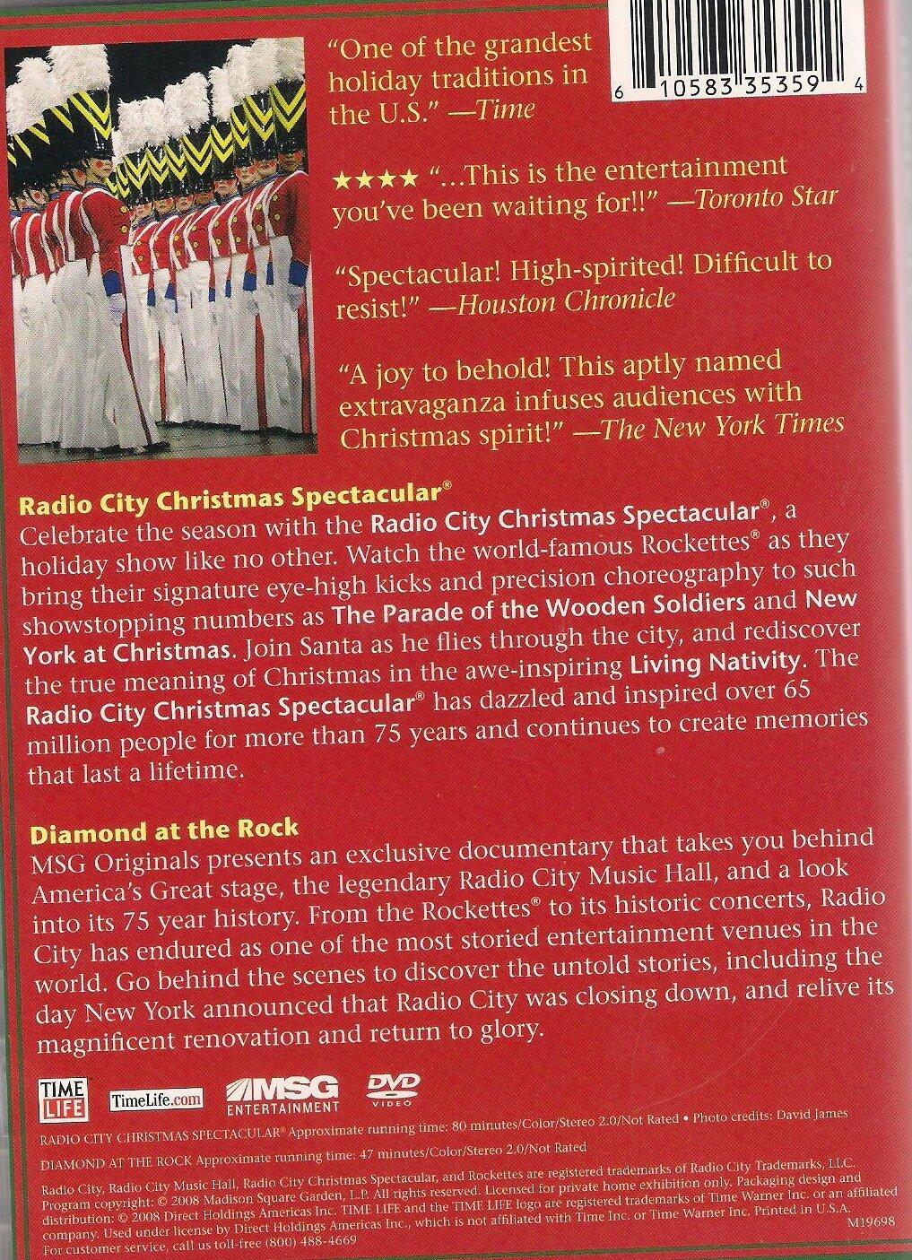 Radio City Christmas Spectacular Starring The Rockettes - 2 DVD Set (with bonus "Diamond At the Rock" DVD) [DVD]