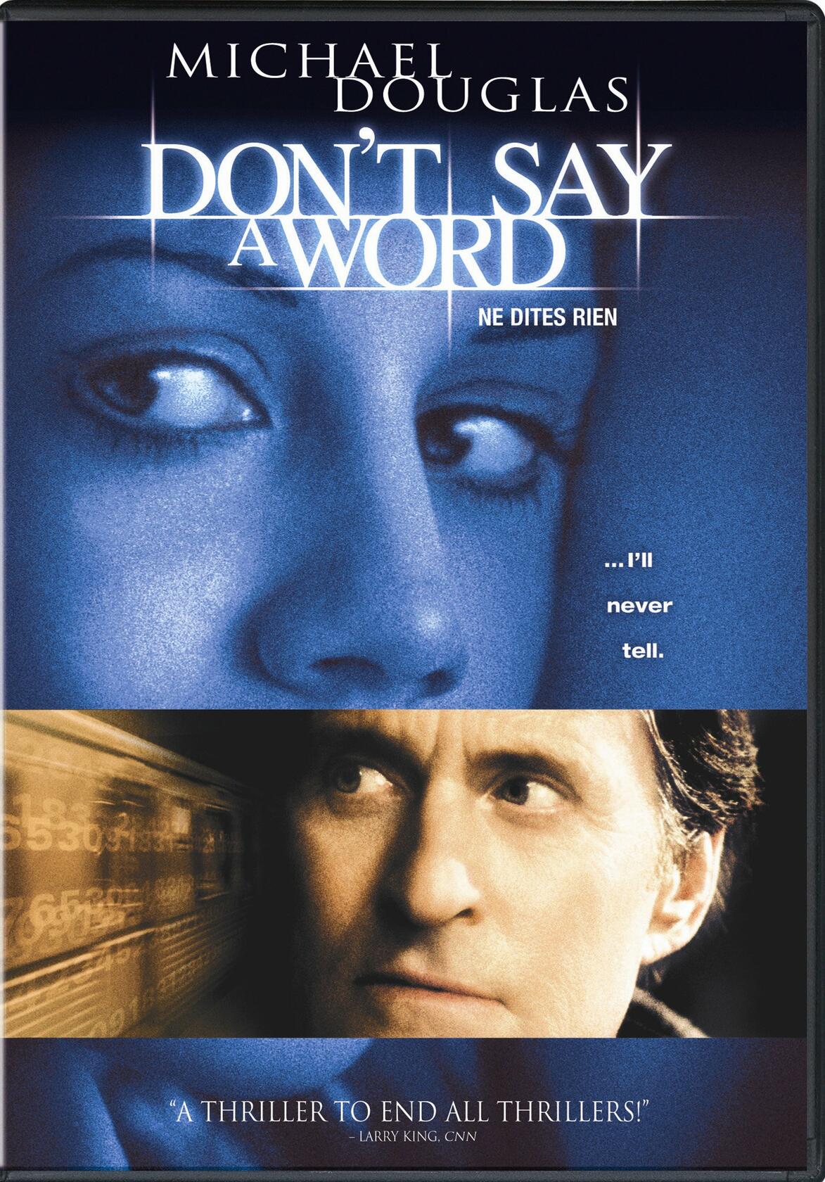 DONT SAY A WORD [DVD] - Very Good