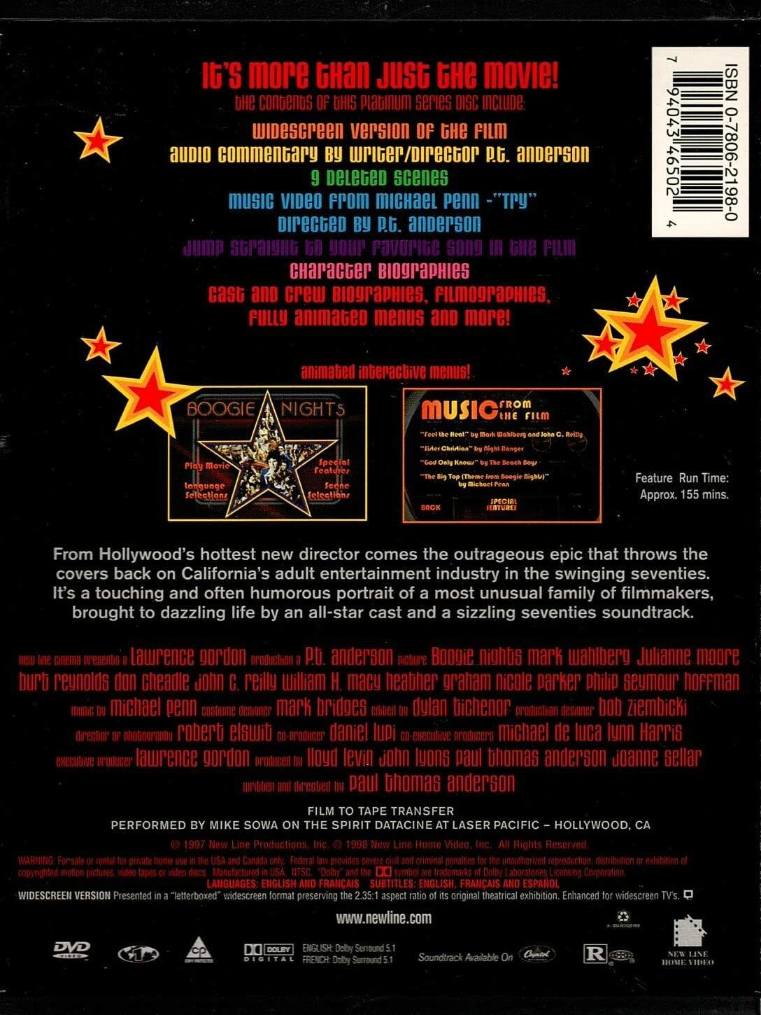 Boogie Nights [DVD] - Good