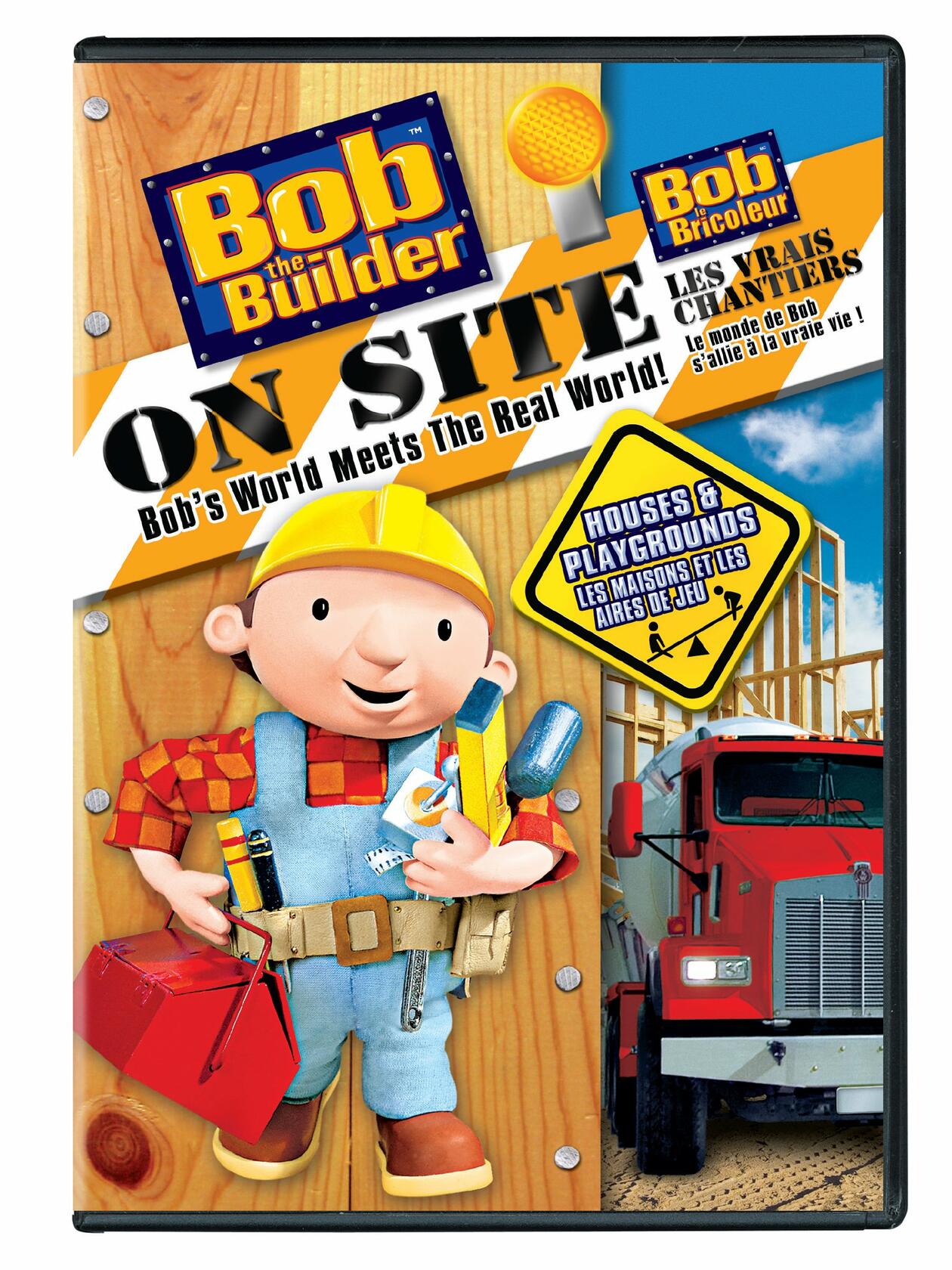 Bob the Builder: On Site - Houses and Playgrounds [DVD] - Very Good