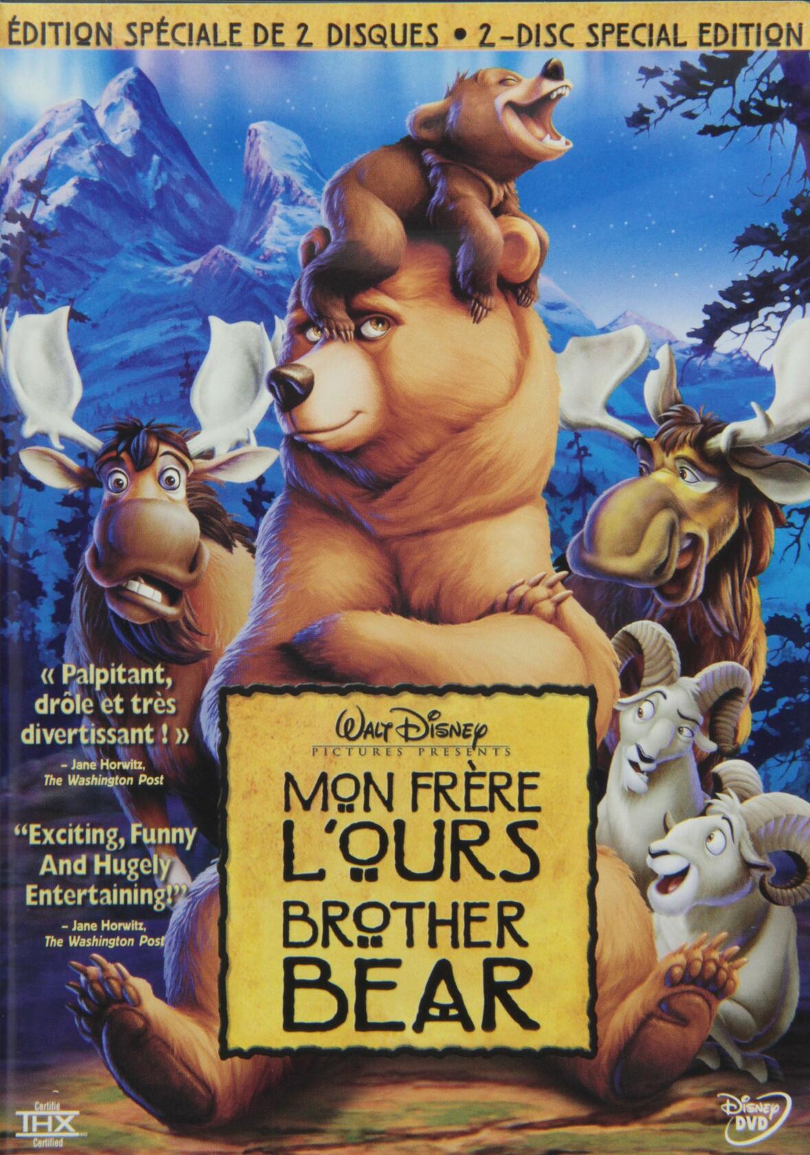 Brother Bear / Mon frère l'ours (Quebec Version - French/English) - Good