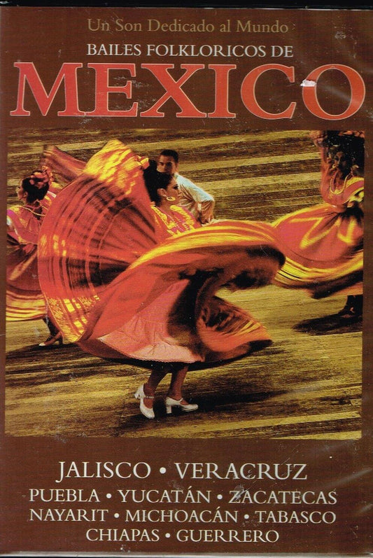 BAILES FOLKLORICOS DE MEXICO "UN SON DEDICADO AL MUNDO"[MICHOACAN,NAYARIT,ZACATECAS,JALISCO,VERACRUZ Y MAS....] IMPORT [DVD] - Very Good