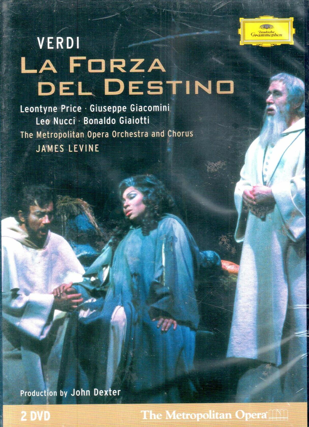 Verdi - La Forza del Destino / Leontyne Price, Giuseppe Giacomini, Leo Nucci, Isola Jones, James Levine, Metropolitan Opera [DVD] - Very Good