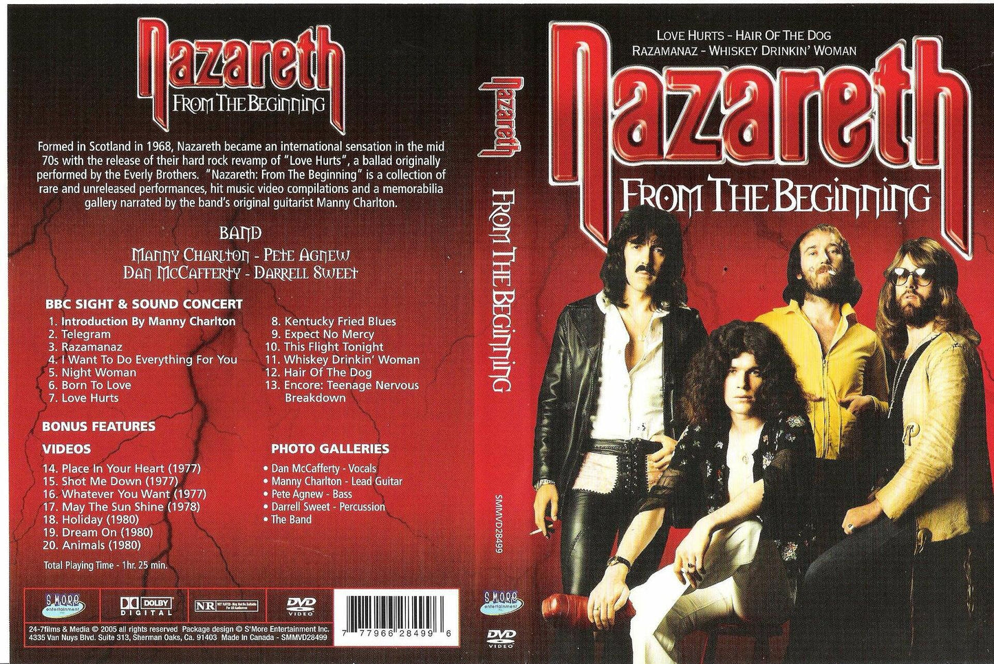 Nazareth: From The Beginning [Import] [DVD] - Very Good