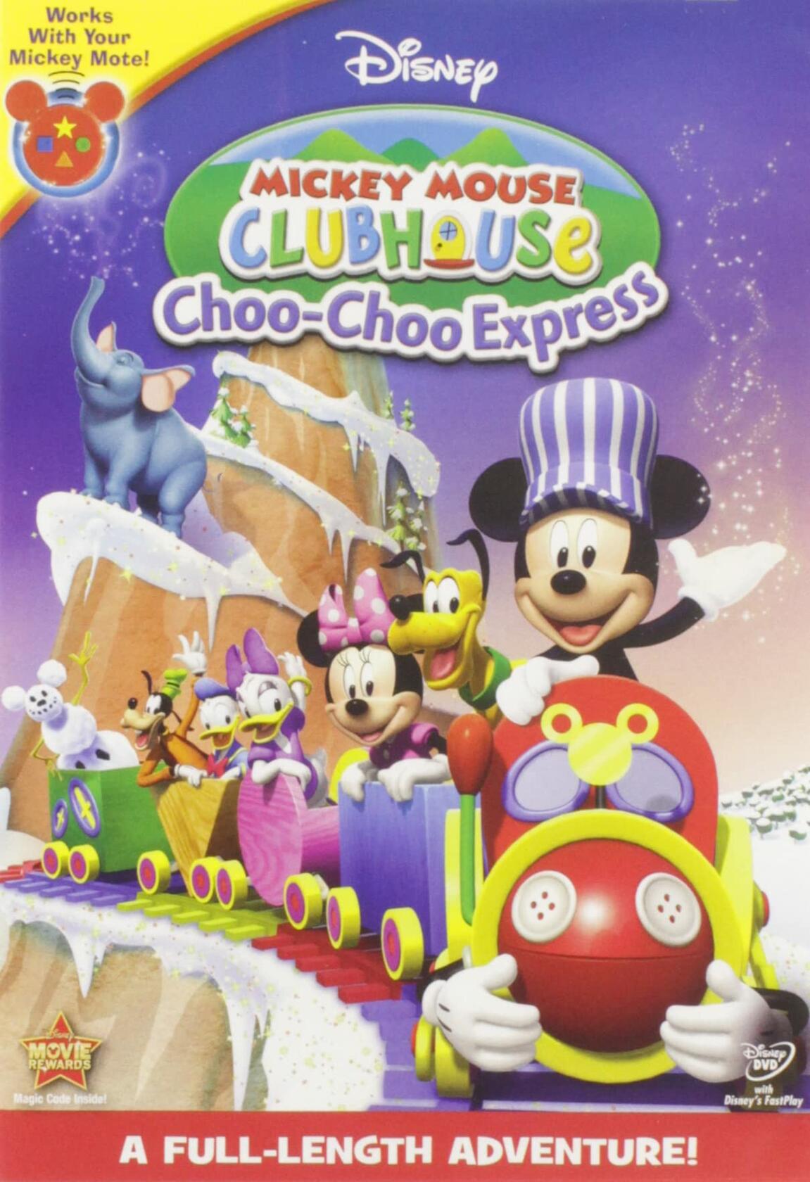 Mickey Mouse Clubhouse: Choo-Choo Express (Bilingual) [DVD] - Very Good