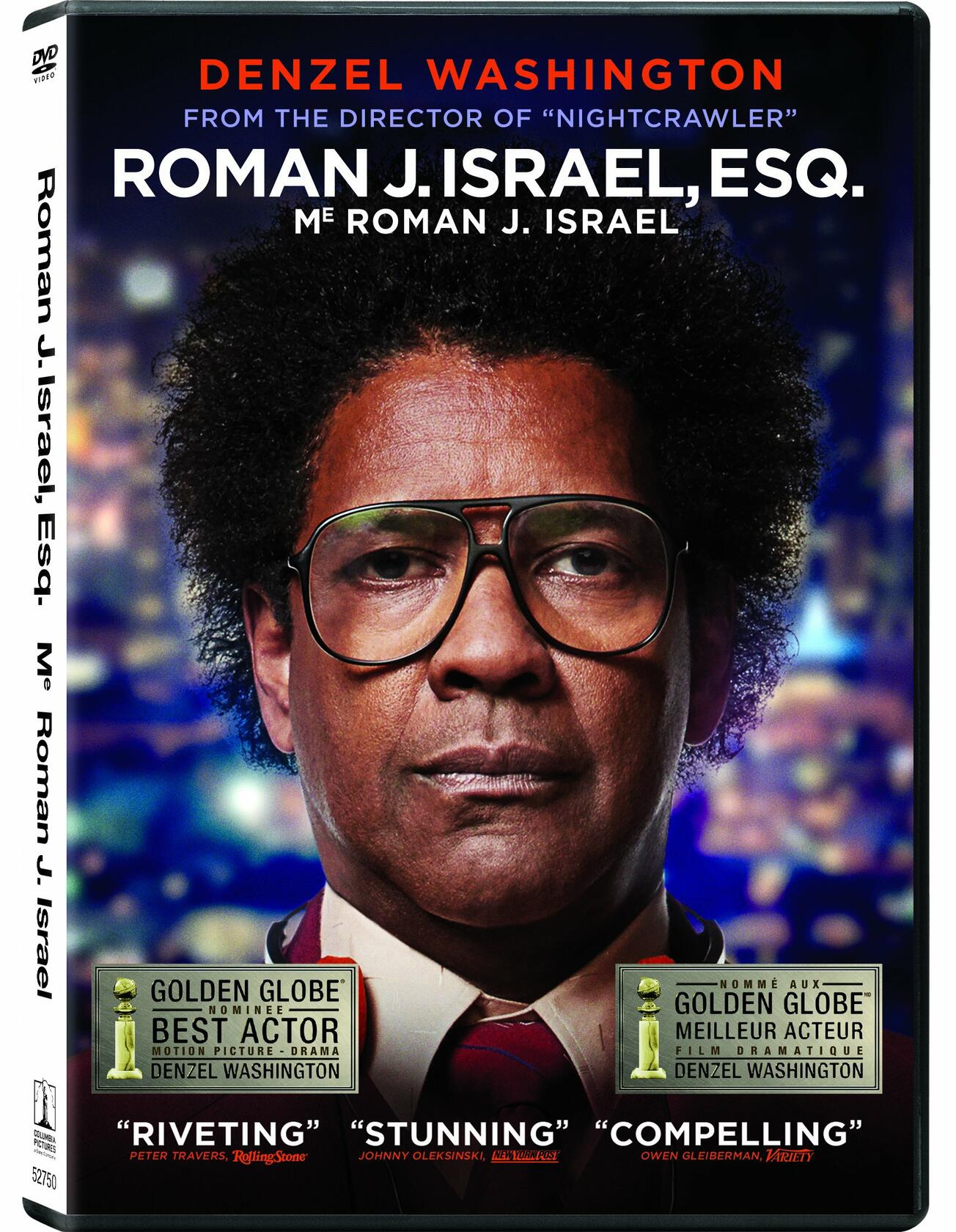 Roman J. Israel, Esq. (Bilingual) [DVD] - Very Good