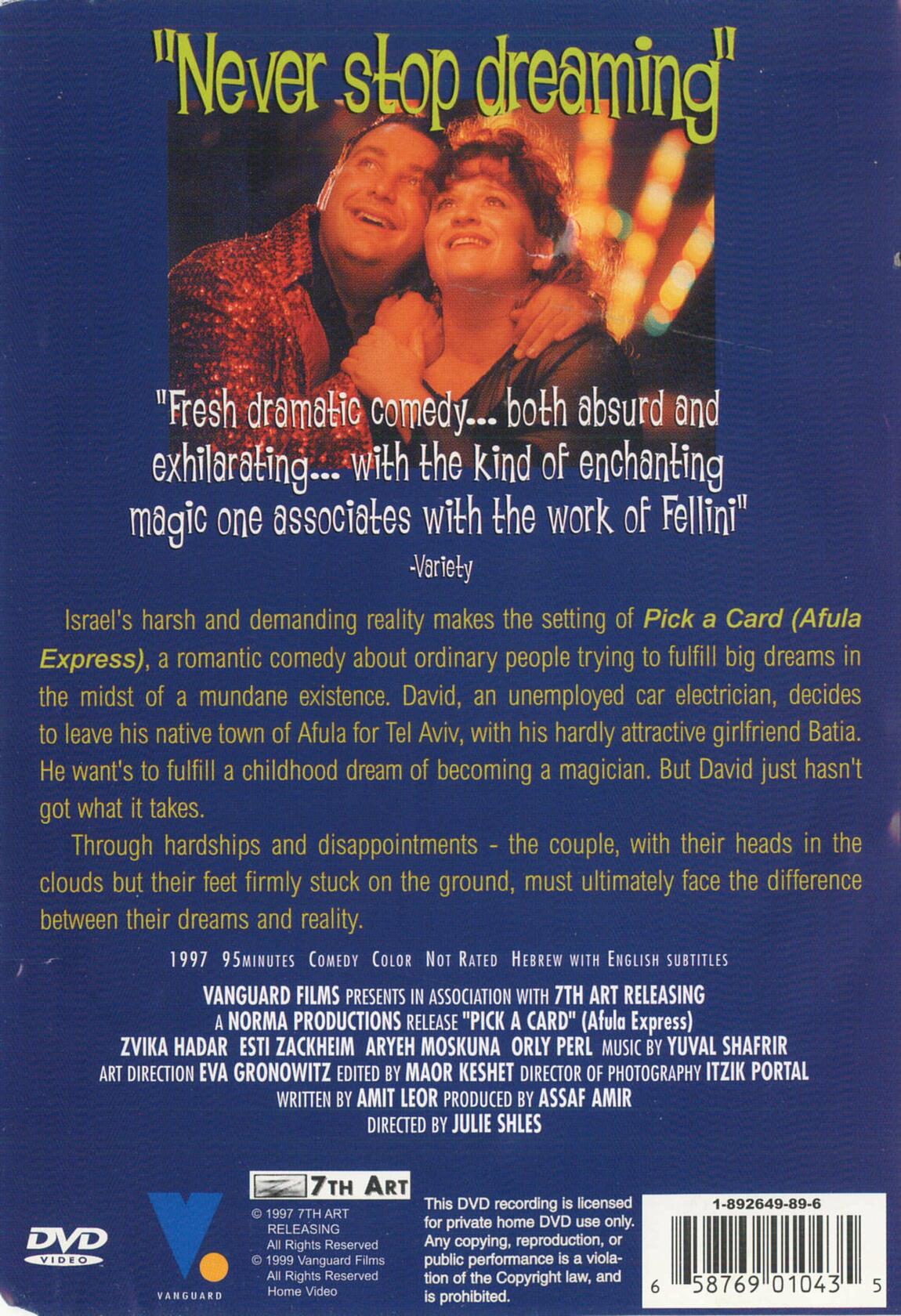 Pick a Card [DVD] - Very Good