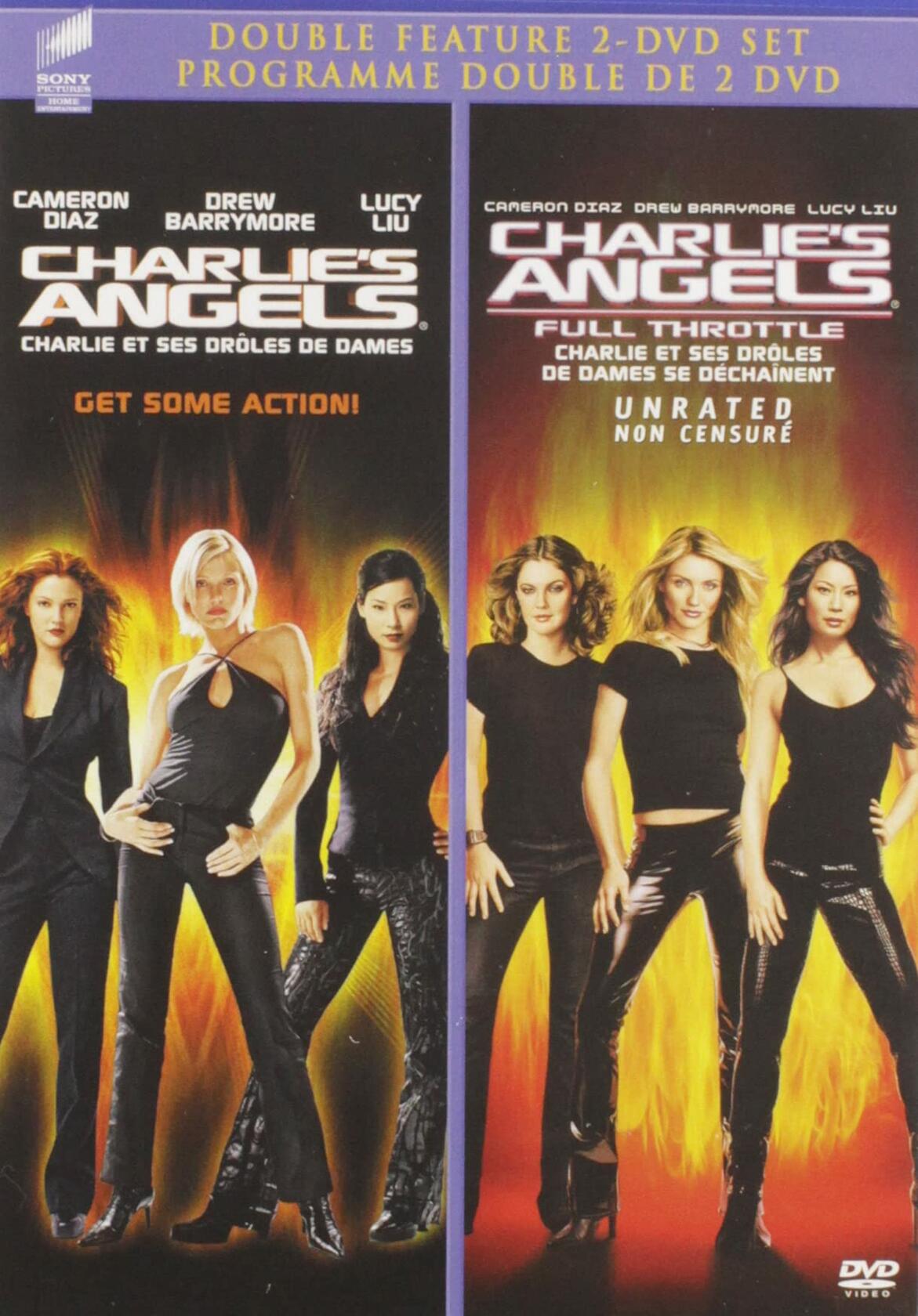 Charlie's Angels (2000) / Charlie's Angels: Full Throttle - Set (2) Bilingual [DVD] - Very Good