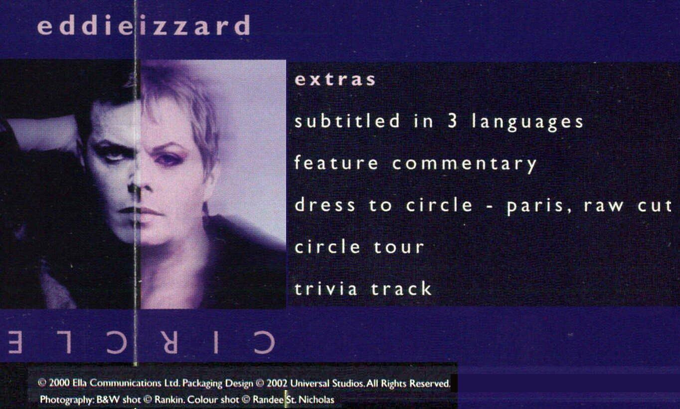 Eddie Izzard--Circle (Sous-titres français) [Import] - Very Good