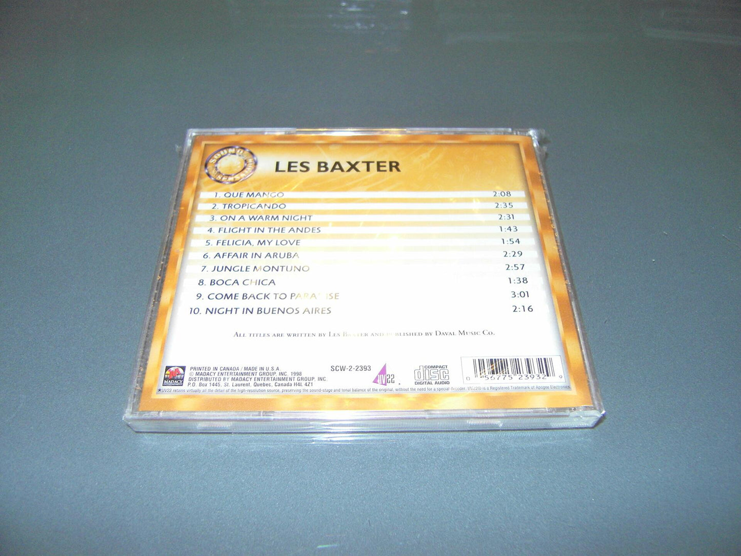 Les Baxter [Audio CD] Baxter, Les - Very Good