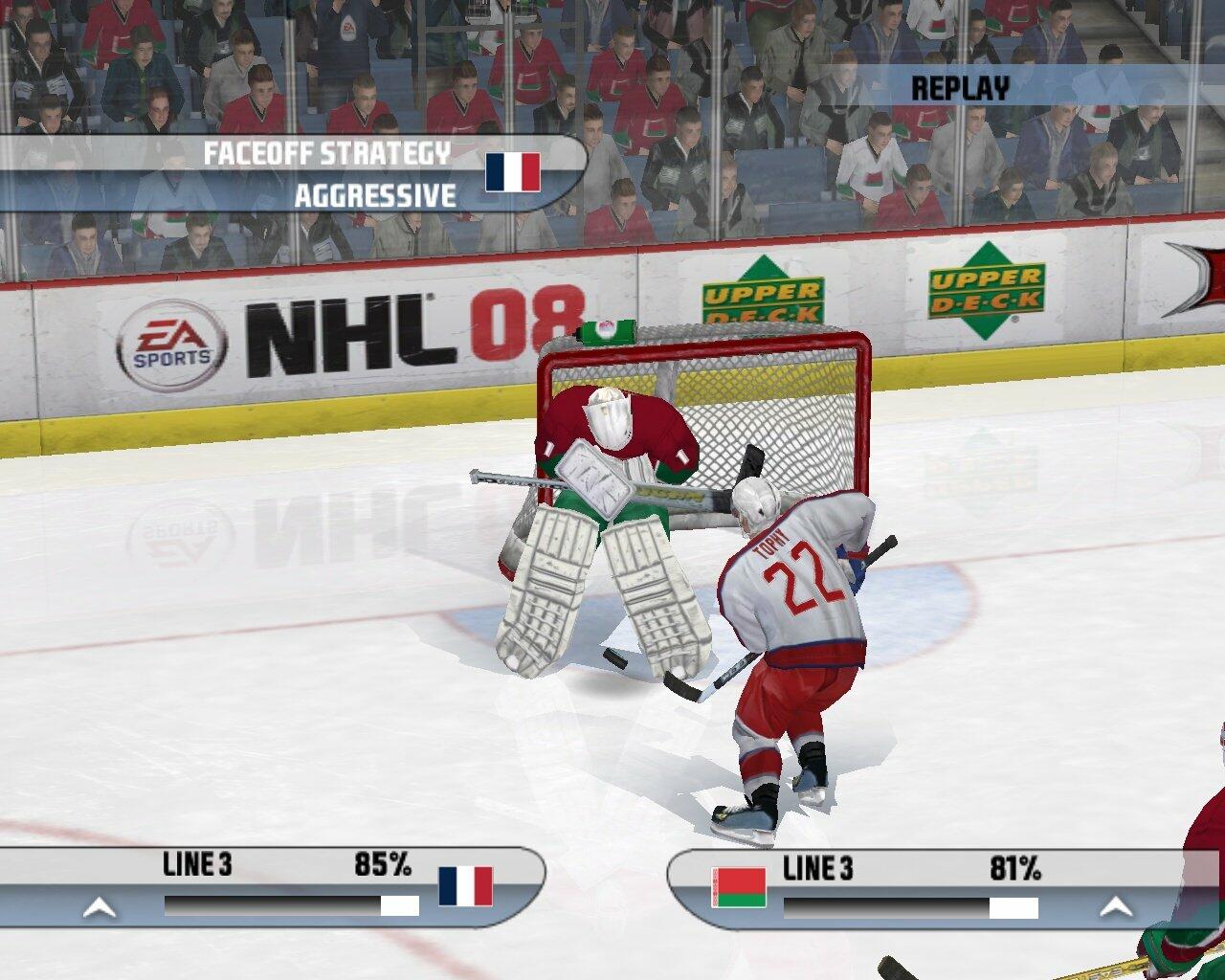 EA Sports NHL 2008 (vf - French game-play) [video game]